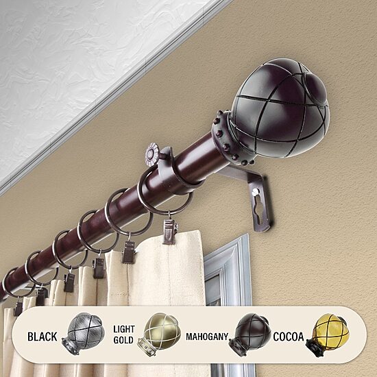 Rod Desyne Supreme 1" Adjustable Curtain Rod