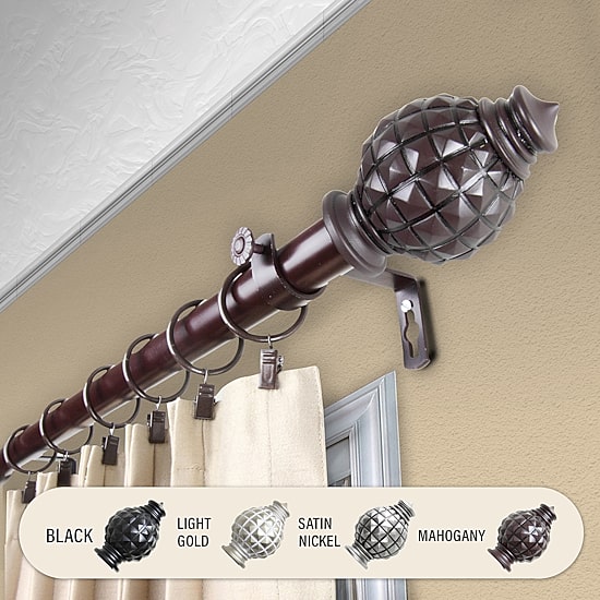 Rod Desyne Opal 1" Adjustable Curtain Rod