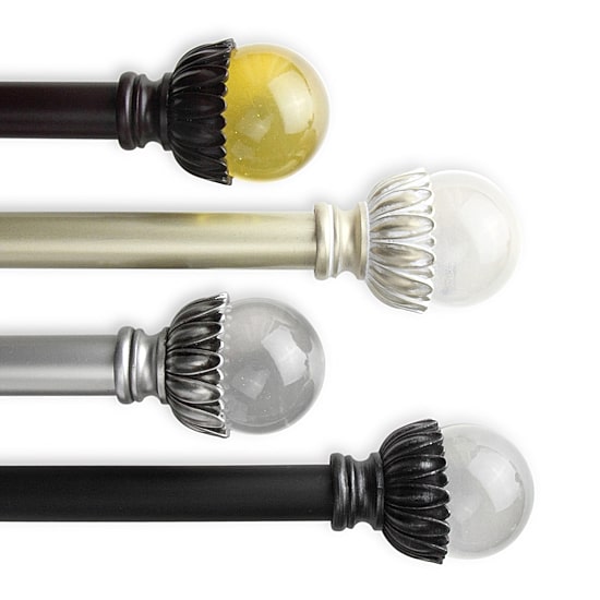 Rod Desyne Pixie 1" Adjustable Curtain Rod
