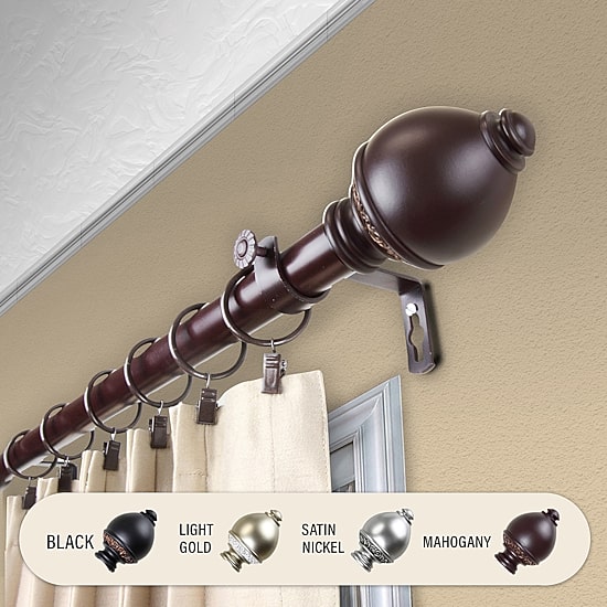 Rod Desyne Ramona 1" Adjustable Curtain Rod