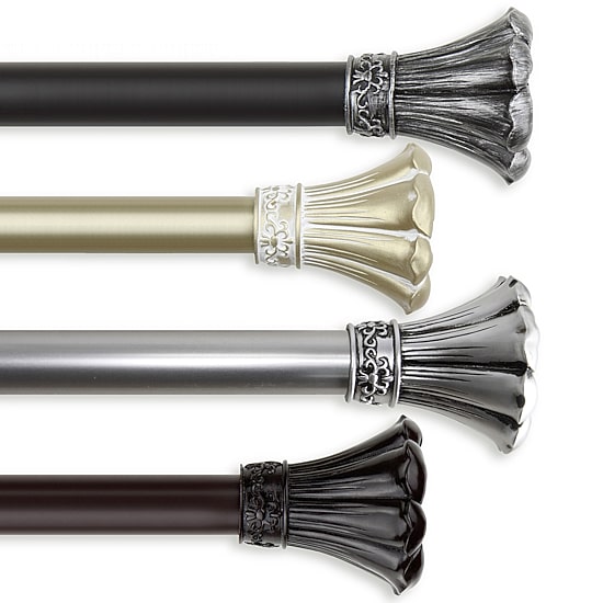 Rod Desyne Blossom 1" Adjustable Curtain Rod