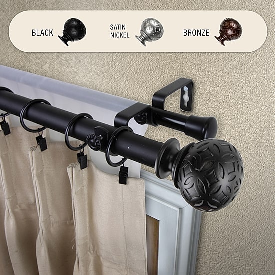 Rod Desyne Odelia Double Curtain Rod
