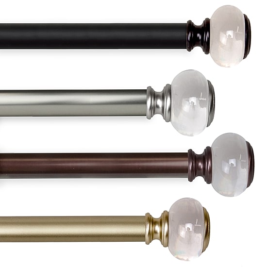 Rod Desyne Ironwood 1 IN Adjustable Curtain Rod