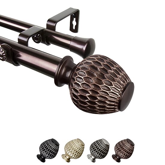 Rod Desyne Ashwin Double Curtain Rod