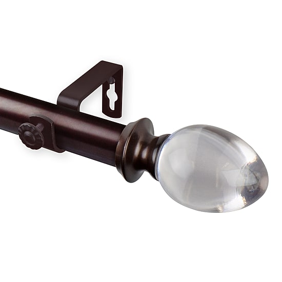 Rod Desyne Eileen 1 IN Adjustable Curtain Rod