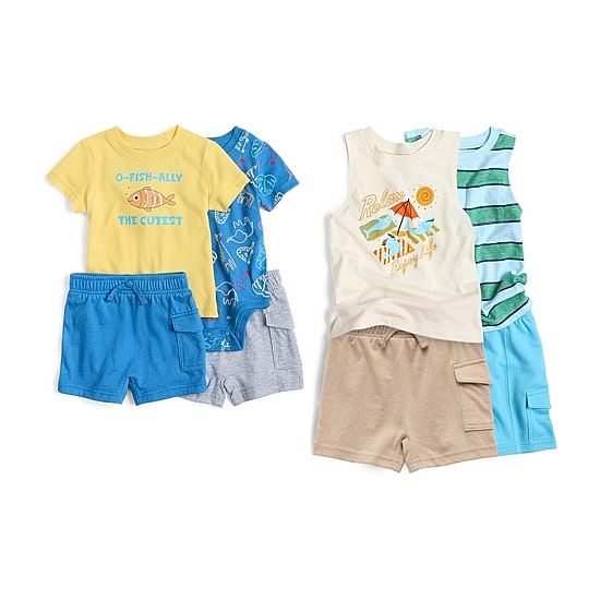 Okie Dokie Baby Boys Cargo Short