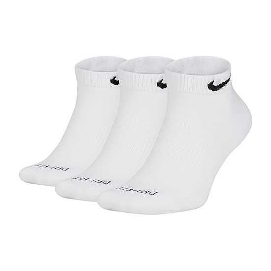 Nike Everday Plus Cushioned Unisex Adult Breathable Multi-Pack 3 Pair Low Cut Socks