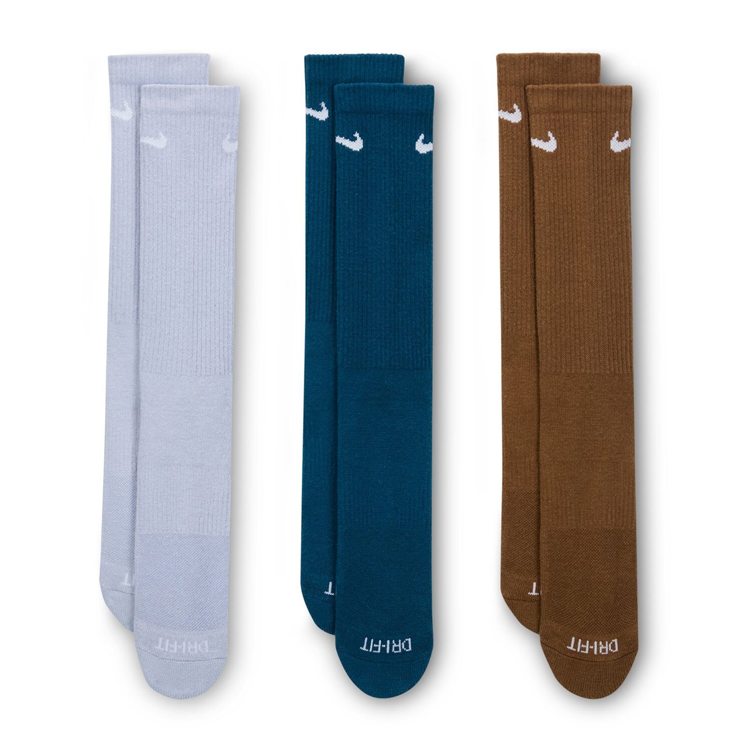Nike Everyday Plus Cushioned Unisex Adult 3 Pair Crew Socks