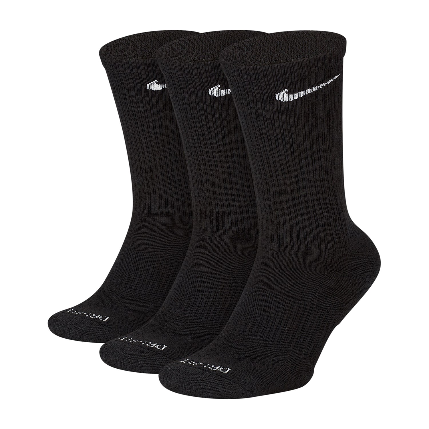 Nike Everyday Plus Cushioned Unisex Adult 3 Pair Crew Socks