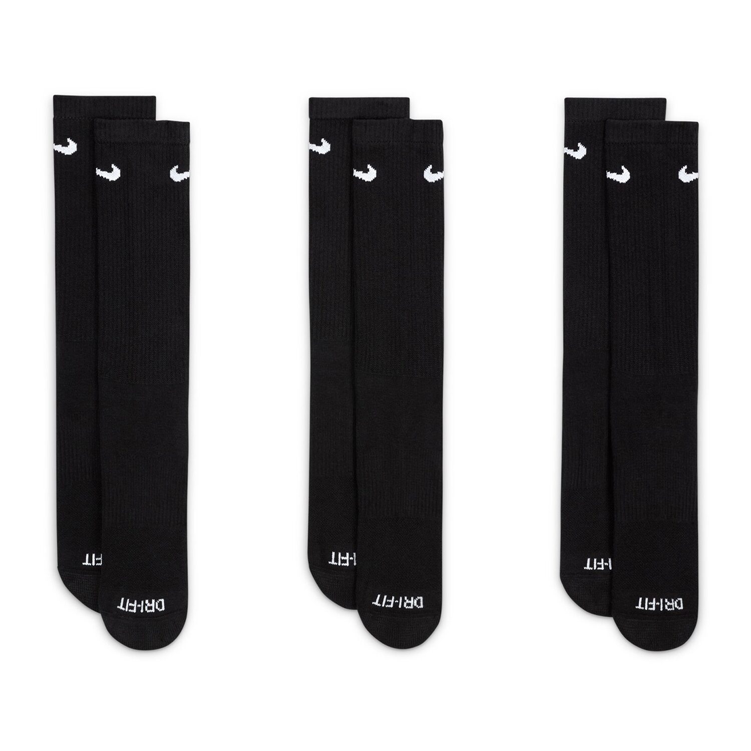 Nike Everyday Plus Cushioned Unisex Adult Pair Crew Socks