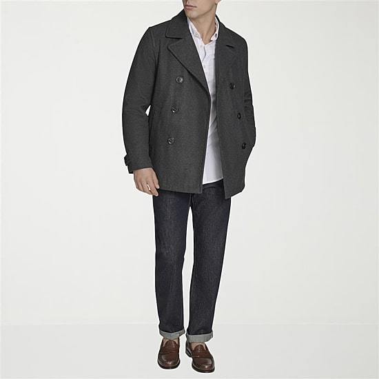 Dockers Mens Midweight Peacoat