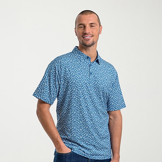 Antigua Mens Short Sleeve Polo Shirt