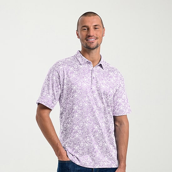 Antigua Mens Short Sleeve Polo Shirt