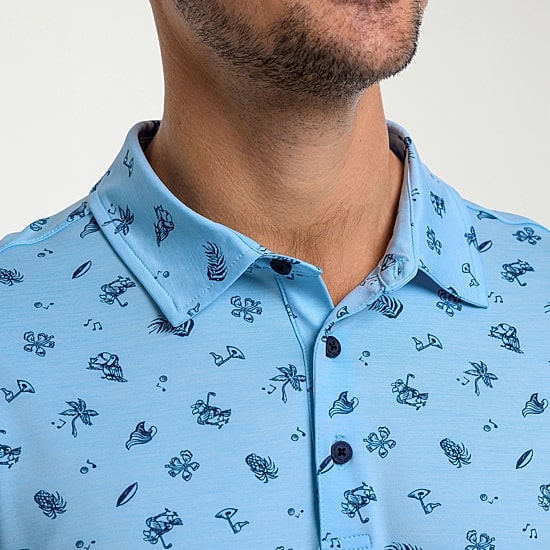 Antigua Mens Short Sleeve Polo Shirt