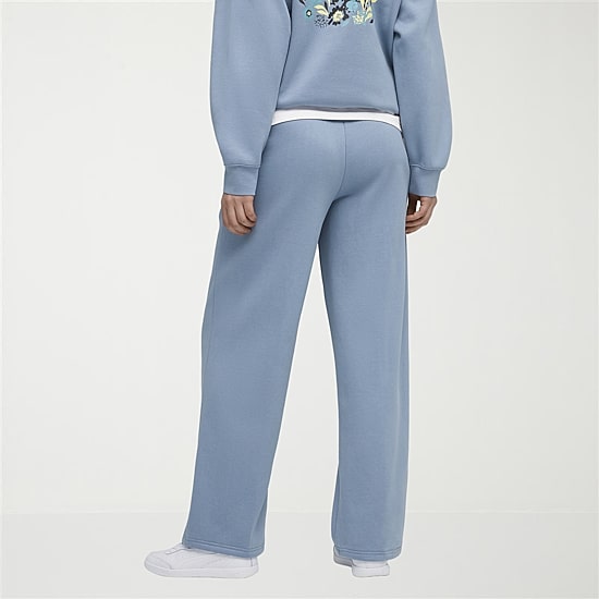 PUMA Womens Straight Relaxed Fit Fleece Sweatpant