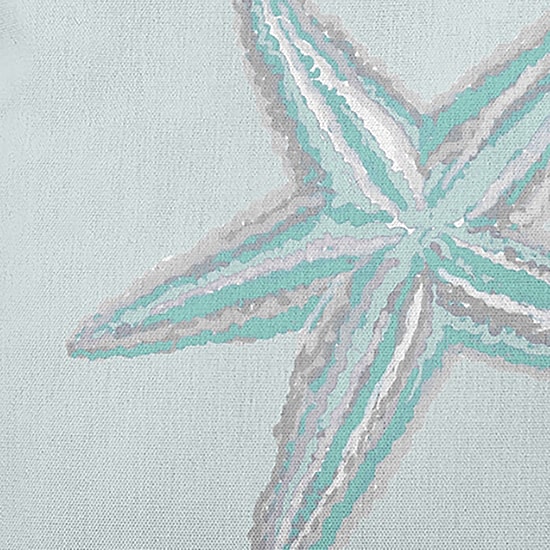 Starfish Square Throw Pillow