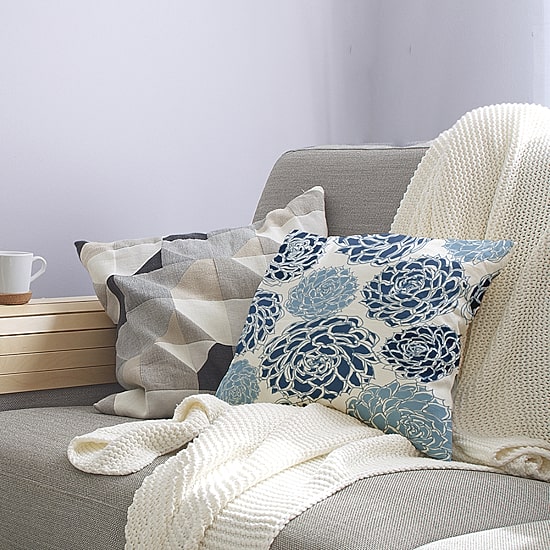 Olivia Square Throw Pillow