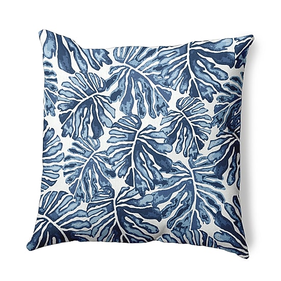 Palm Leaves Square Throw Pillow