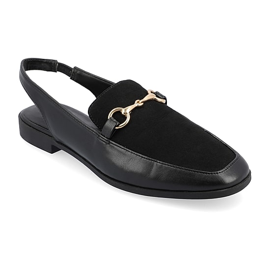Journee Collection Lainey Womens Square Closed Toe Mules