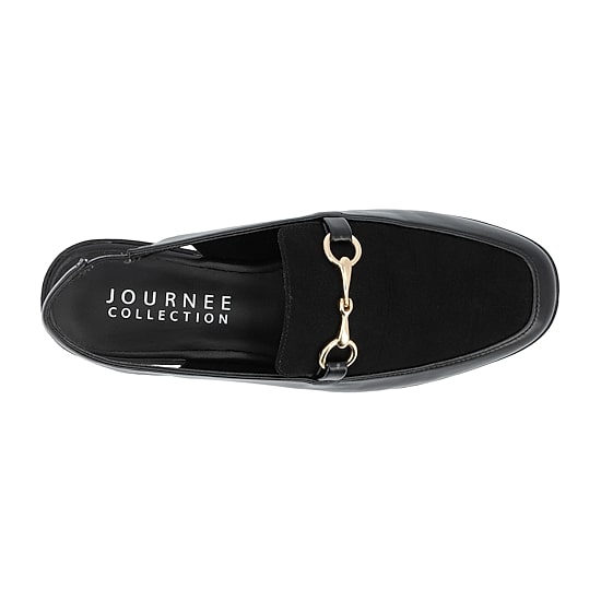 Journee Collection Lainey Womens Square Closed Toe Mules