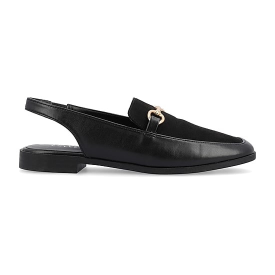 Journee Collection Lainey Womens Square Closed Toe Mules