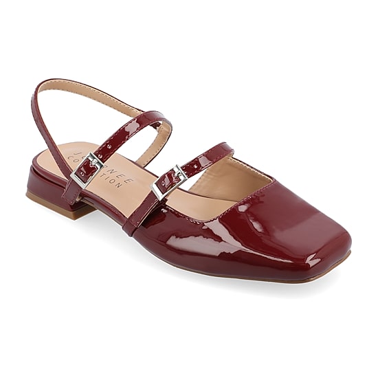 Journee Collection Gretchenn Womens Square Closed Toe Mary Jane Shoes