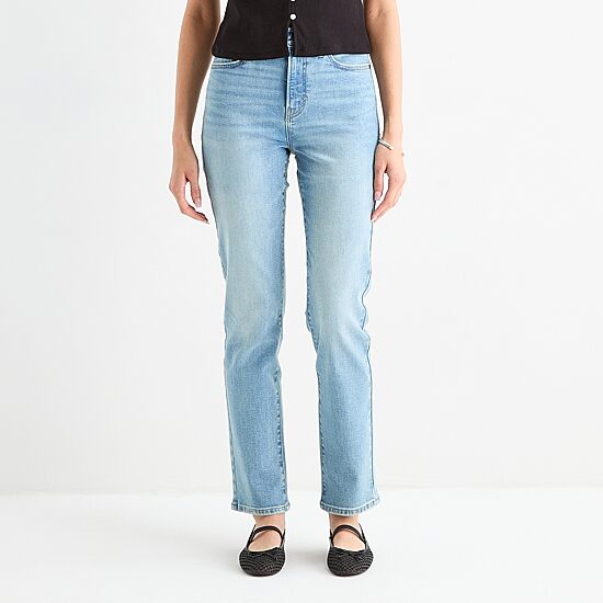 A.N.A Womens Tall High Rise Slim Fit Jean
