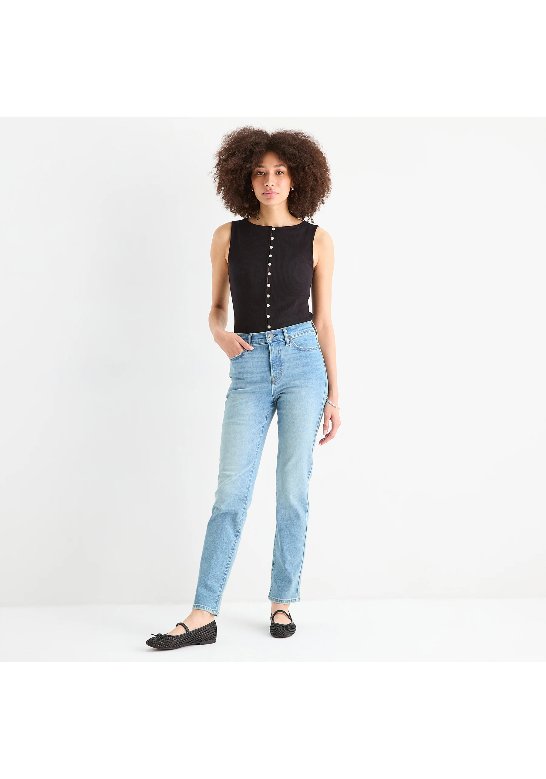 A.N.A Womens Tall High Rise Slim Fit Jean by JCPenney