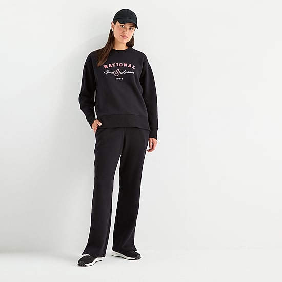 Xersion Womens Crew Neck Long Sleeve Sweatshirt
