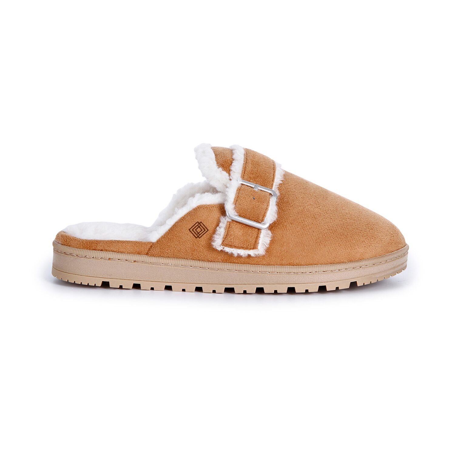 Isotoner Buckle Scuff Womens Slip-On Slippers