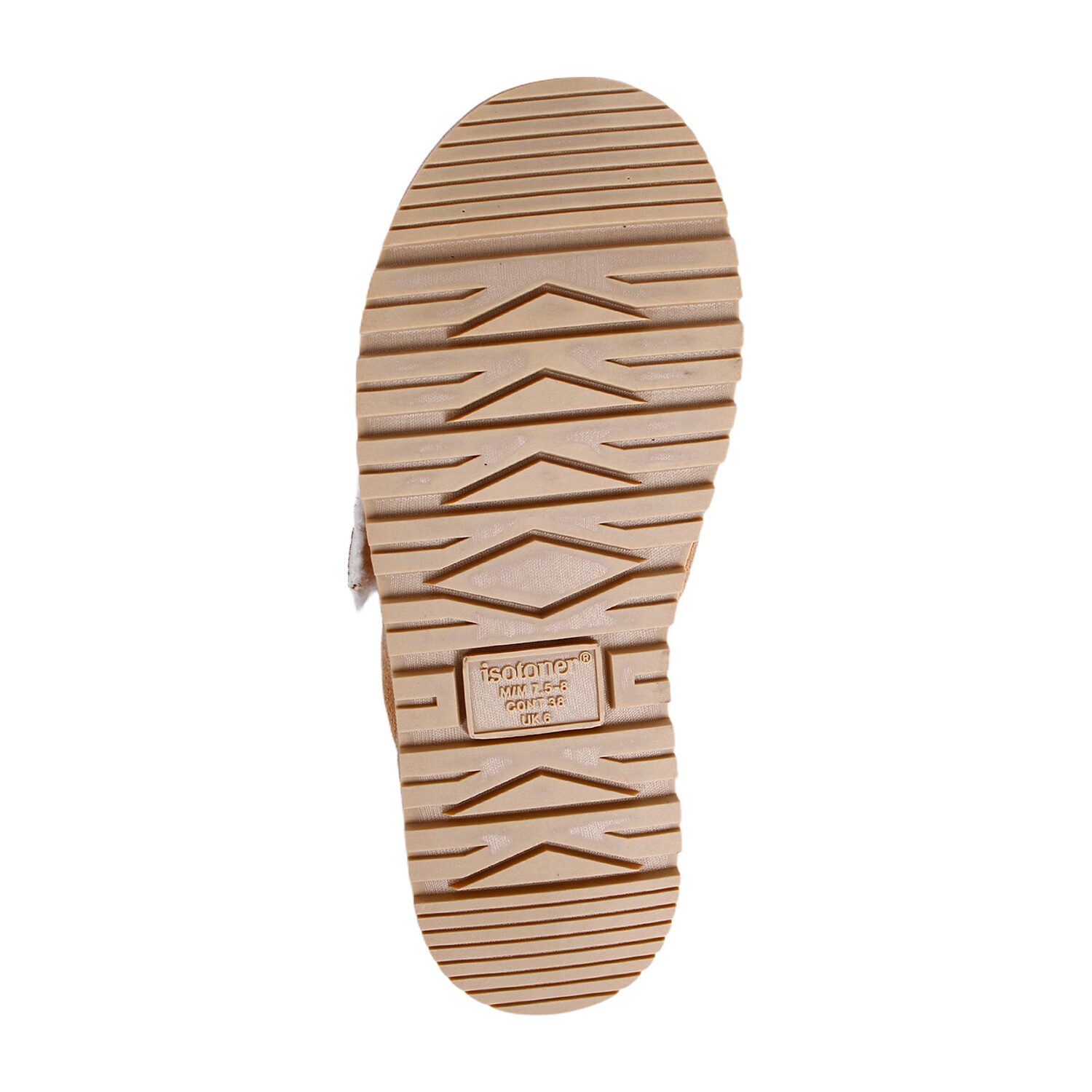 Isotoner Buckle Scuff Womens Slip-On Slippers