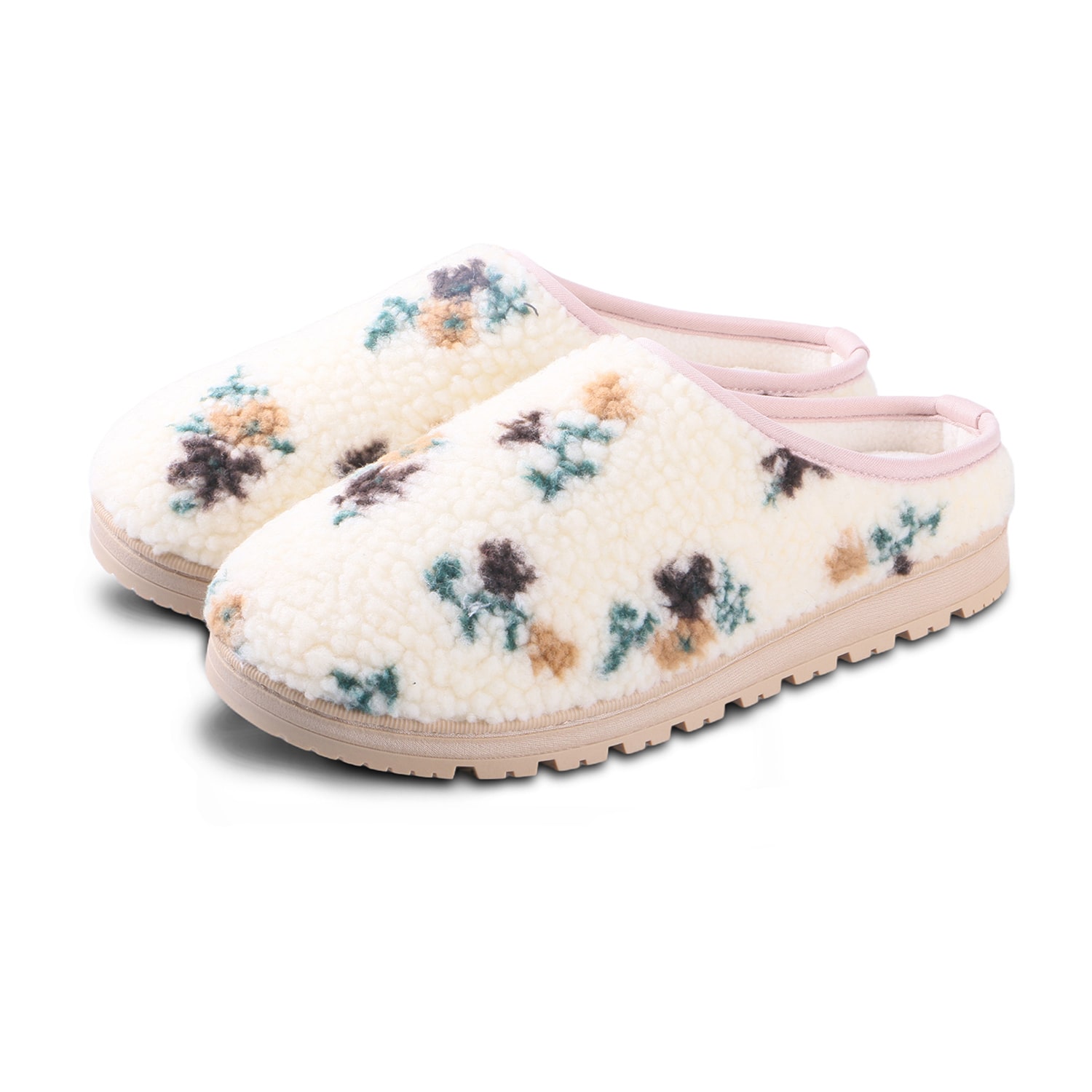 Isotoner Sherpa Womens Clog Slippers
