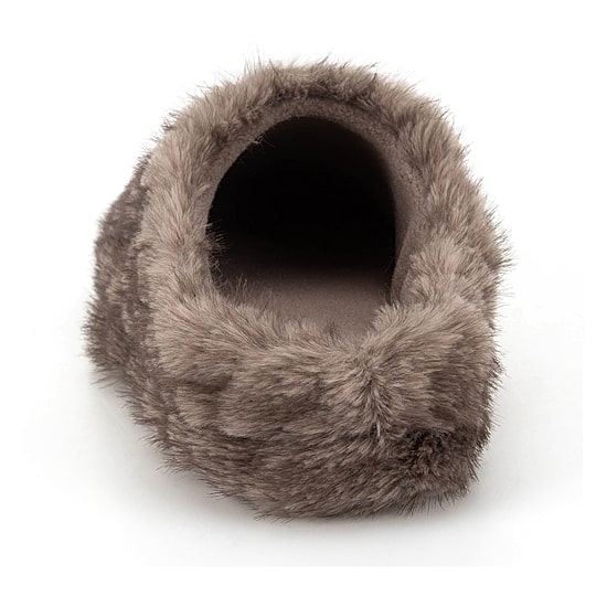 Isotoner Textured Fur Womens Clog Slippers