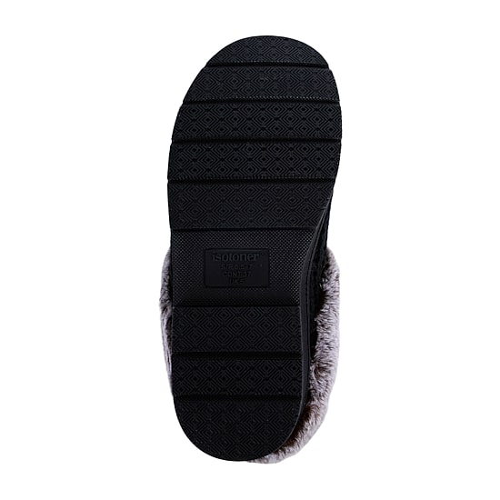 Isotoner Cable Knit Womens Clog Slippers