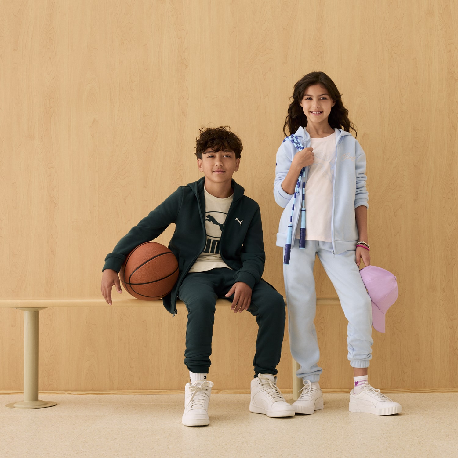PUMA Little & Big Kid Girls 3-pc. Pant Set