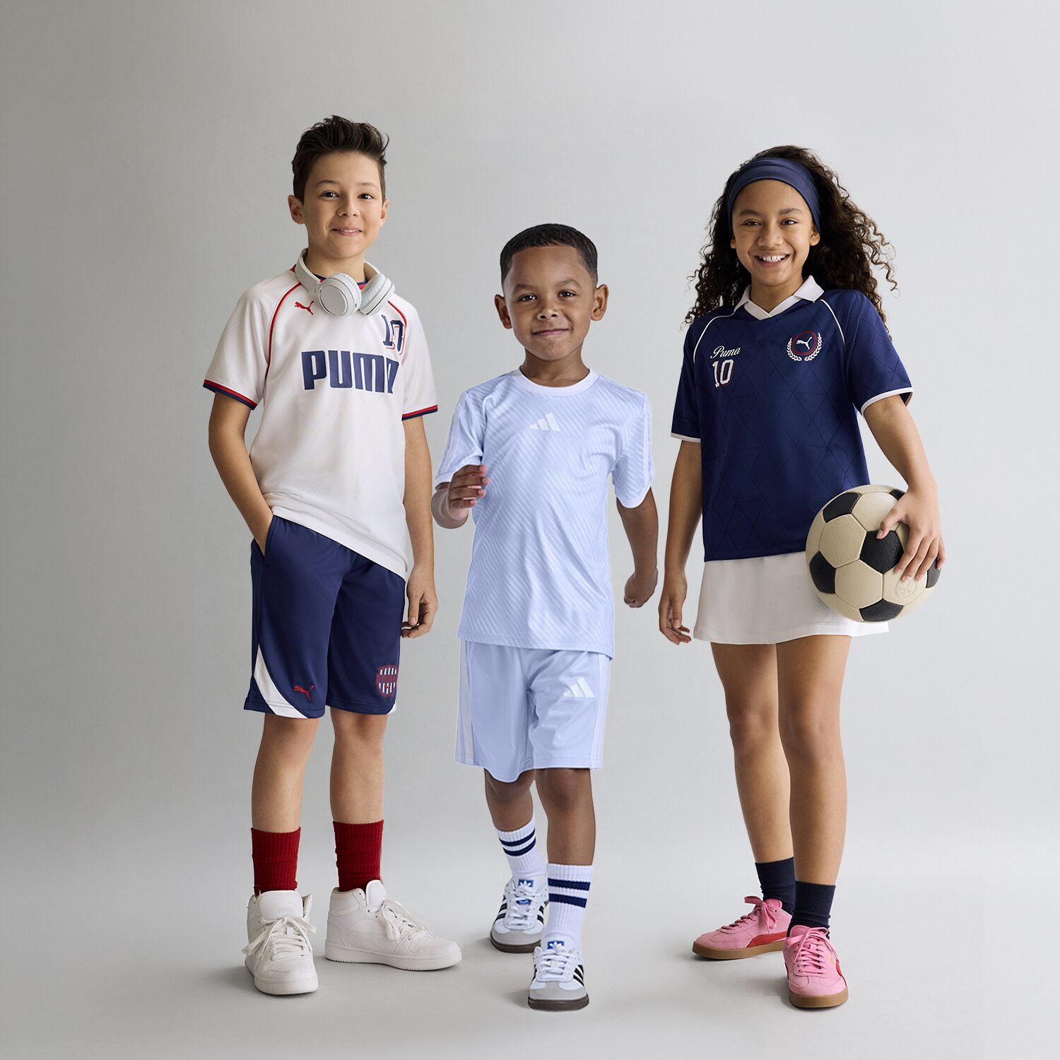 PUMA Big Kid Boys Mid Rise Pull-On Short