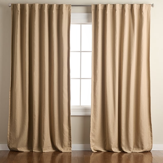 Town And Country Arlo Solid Tab Top Blackout Set of 2 Curtain Panel