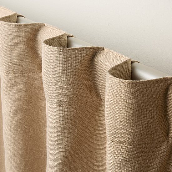 Town And Country Arlo Solid Tab Top Blackout Set of 2 Curtain Panel