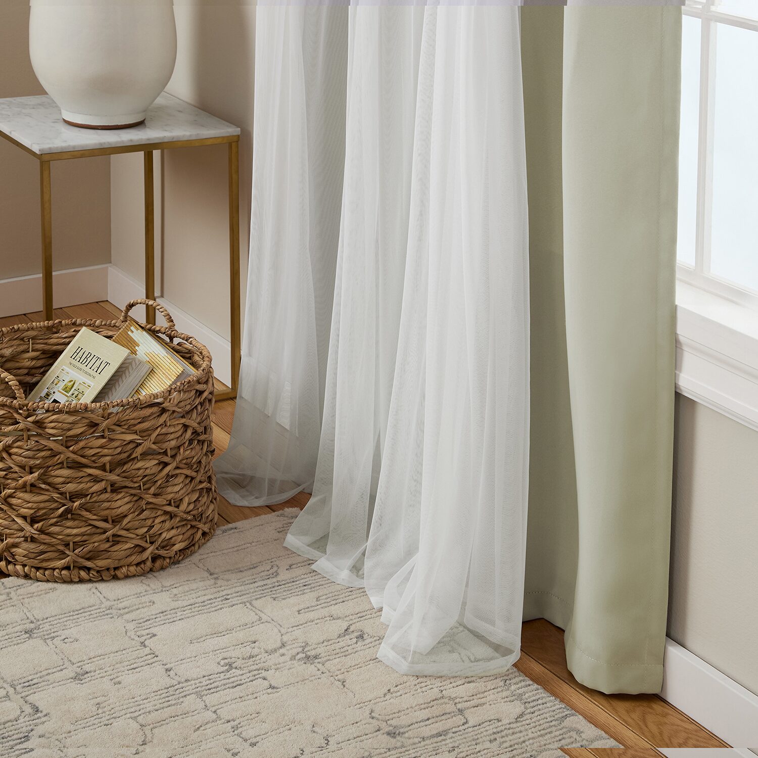Town And Country Talia Grommet Top Room Darkening Set of 2 Curtain Panel