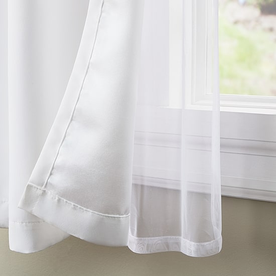 Town And Country Oslo Grommet Top Room Darkening Set of 2 Curtain Panel
