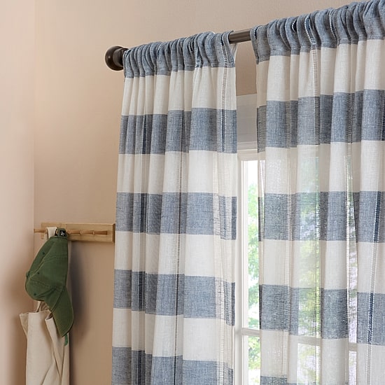 Town And Country Pax Rod Pocket Light-Filtering Set of 2 Curtain Panel