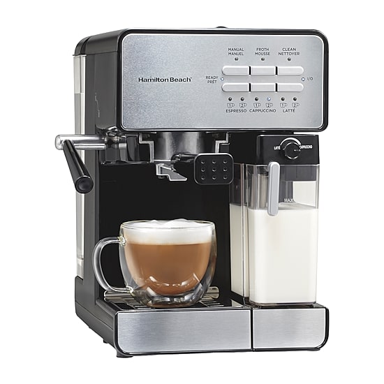 Hamilton Beach Slide & Lock Espresso Machine