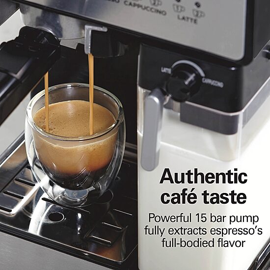 Hamilton Beach Slide & Lock Espresso Machine
