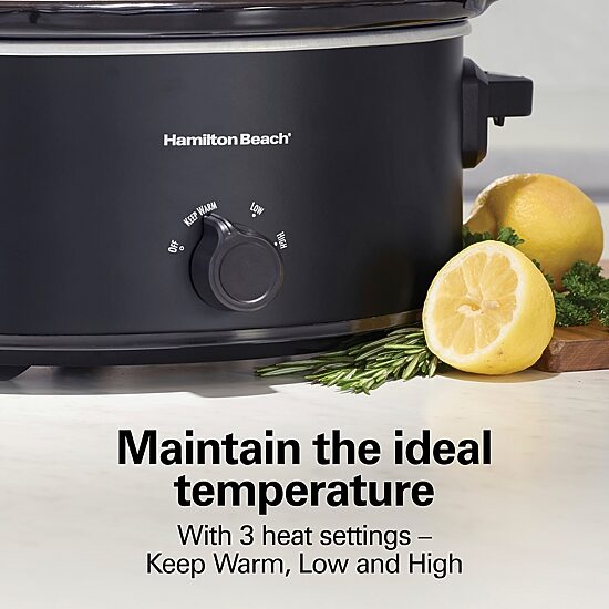 Hamilton Beach 6 Qt Slow Cooker