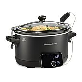 Hamilton Beach Ready, Set, Dinner 6 Qt Slow Cooker