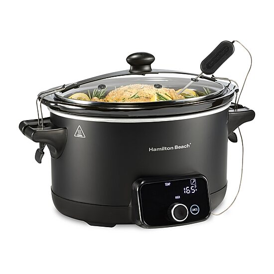 Hamilton Beach Ready, Set, Dinner 6 Qt Slow Cooker