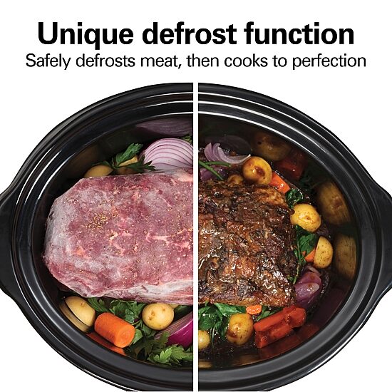 Hamilton Beach Ready, Set, Dinner 6 Qt Slow Cooker