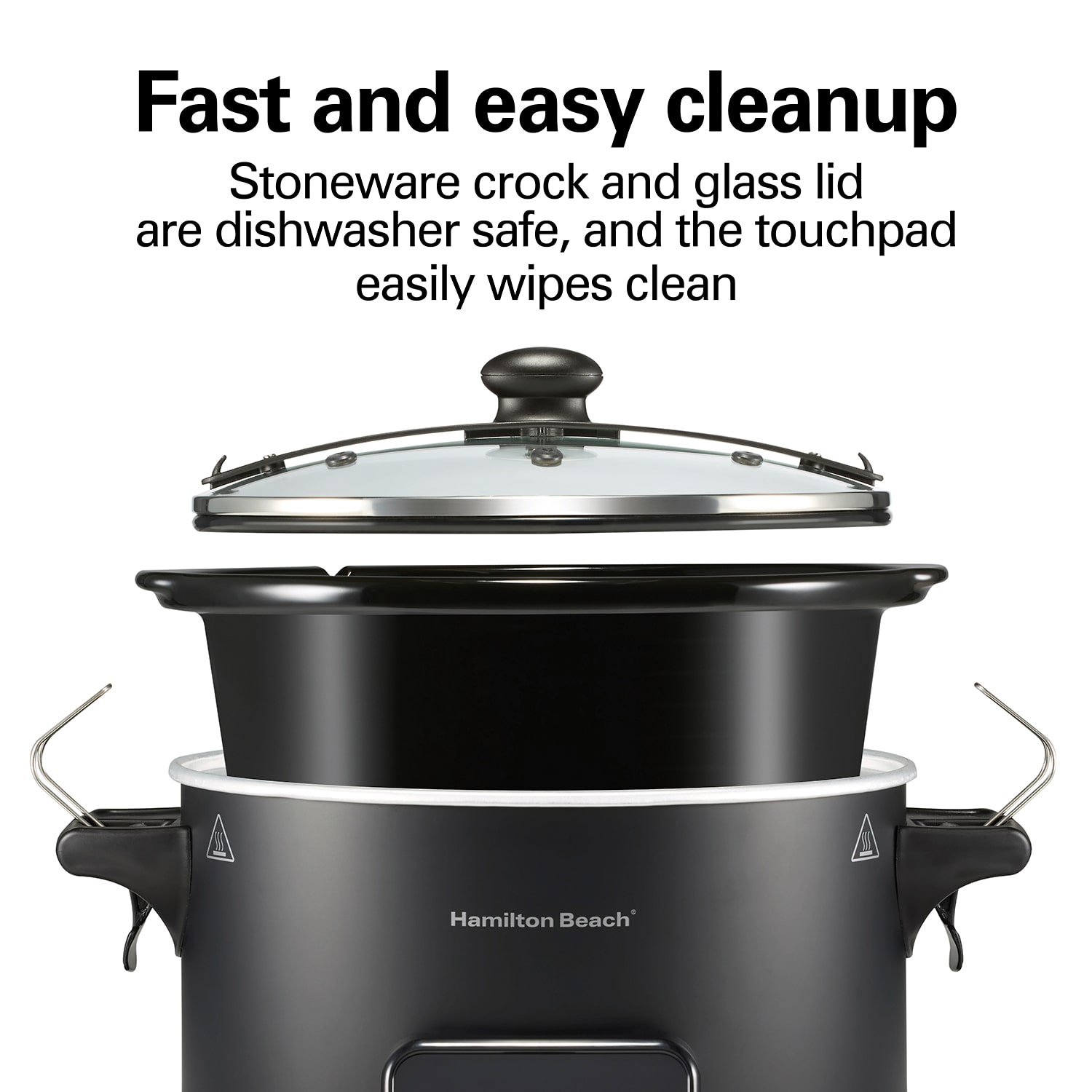 Hamilton Beach Ready, Set, Dinner 6 Qt Slow Cooker