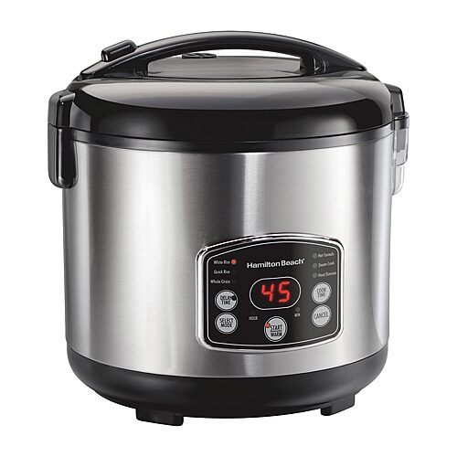 Hamilton Beach Rice Cooker In Stainless Steel