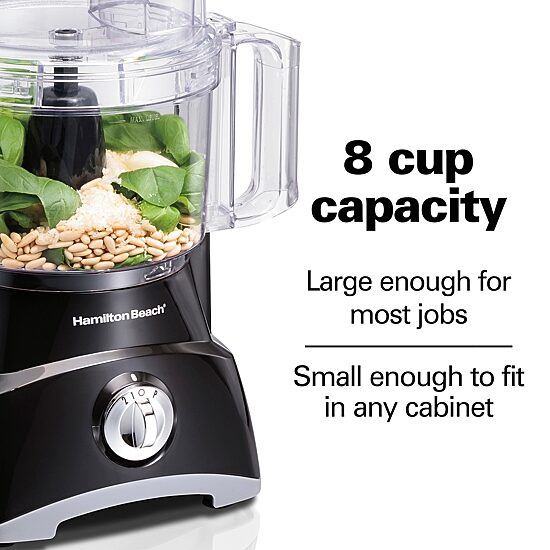 Hamilton Beach 8 Cups Bpa Free Food Processor